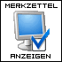 Merkzettel Symbol